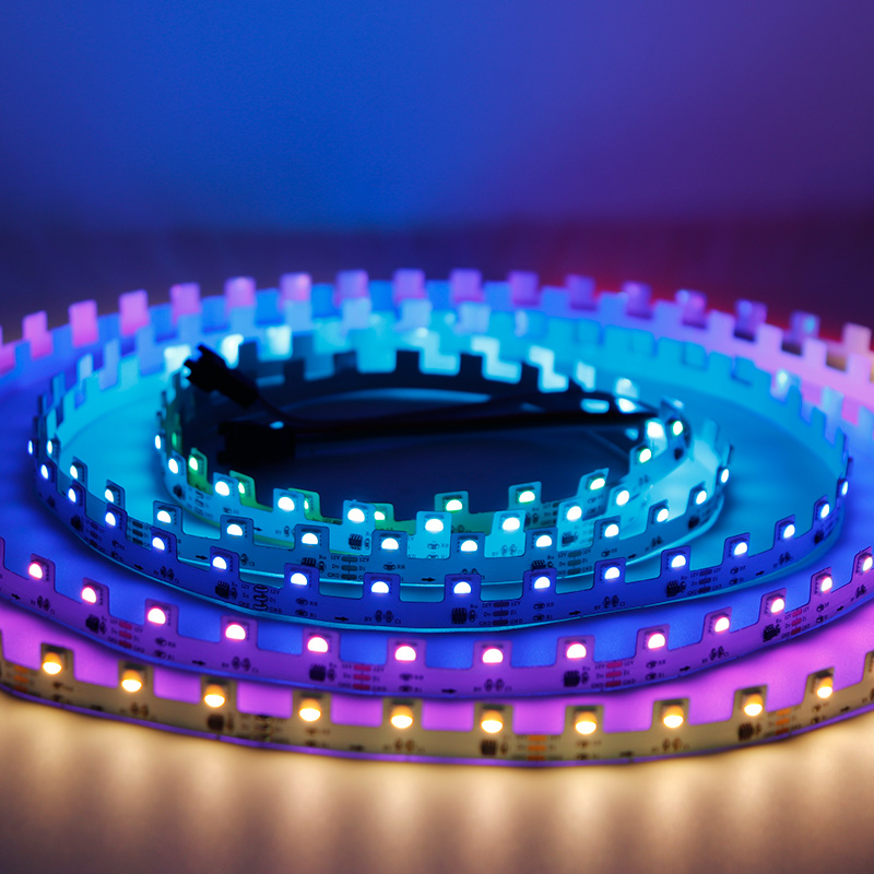 12V External SK6812 RGBWIC Great Wall Foldable LED Strip Light 12V External SK6812 RGBWIC Great Wall Foldable LED Strip Light